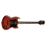 Ficha técnica e caractérísticas do produto Guitarra Waldman com Captadores Duplos Ponte Fixa Corpo em Mogno GSG 550M N