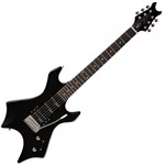 Guitarra Warlock 556 GMAP556 Black Preta Golden By Eagle