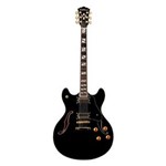 Ficha técnica e caractérísticas do produto Guitarra Washburn HB35B Semi-Acústica
