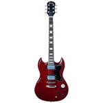 Ficha técnica e caractérísticas do produto Guitarra Winner 8654 Wgsg Vermelha Transparente