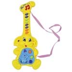 Ficha técnica e caractérísticas do produto Guitarrinha de Brinquedo Elefante Meninas com Som Dm Toys