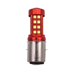Ficha técnica e caractérísticas do produto H6 BA20d 3030 36Shell Vermelho smd lâmpada de freio S25 Lanterna Traseira Luz Da Motocicleta