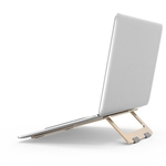 Ficha técnica e caractérísticas do produto Laptop ajustável suporte dobrável leve ventilado Titular Laptop Riser para mesa com design anti-derrapante suporte portátil