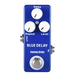 Ficha técnica e caractérísticas do produto Mosky Deep Blue Delay Mini Efeito Guitarra Pedal True Bypass Venda quente