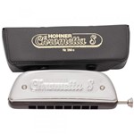 Ficha técnica e caractérísticas do produto Harmonica Hohner Gaita de Boca Hohner em C 250/32 Chrometta 8 C Dó