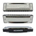 Ficha técnica e caractérísticas do produto Harmonica Silver Star 504/20 a (Lá) - Hohner