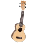 Ficha técnica e caractérísticas do produto Havaí Guitarra 21 Polegada Ukulele Acústico Soprano Uke Música Iniciante Prática