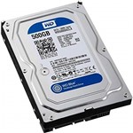 Ficha técnica e caractérísticas do produto HD Interno SATA 3,5´´ 500GB SATA III 7200 RPM Blue Western Digital