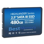 Ficha técnica e caractérísticas do produto HD SSD 480GB 2.5 Sata III Best Memory 7MM BTSDA-480G-535