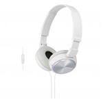 Ficha técnica e caractérísticas do produto Headphone Estereo com Microfone Branco Mdrzx310ap - Sony