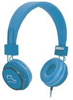 Ficha técnica e caractérísticas do produto Headphone Head Fun com Microfone P2 3,5mm Hi-Fi Azul Multilaser - PH089