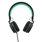 Ficha técnica e caractérísticas do produto Headphone Pulse On Ear Stereo Preto/Verde - Ph159