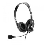 Headset Acústico Microfone Flexível Premium Preto PS2 PH041 - Multilaser