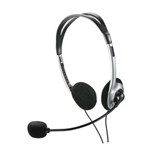 Ficha técnica e caractérísticas do produto Headset Multilaser Fone com Microfone Básico Preto P2 PH002