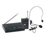 Ficha técnica e caractérísticas do produto Headset Sem Fio Com Microfone SKP VHF895 Preto Bivolt