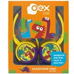 Ficha técnica e caractérísticas do produto HP300 Headphone Dino Infantil - Oex Kids