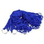 Ficha técnica e caractérísticas do produto Indoor Outdoor Swing Thicken Nylon Fabric Hammock Mesh Net Hang Strong Rope