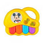 Ficha técnica e caractérísticas do produto Instrumentos - Bebê Musical - Personagens Disney - Teclado Amarelo - Dican