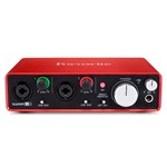 Ficha técnica e caractérísticas do produto Interface de Audio Focusrite Scarlett 2i2 USB - AC0050