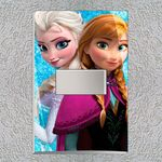 Ficha técnica e caractérísticas do produto Interruptor Impresso Infantil Elsa e Anna