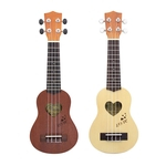 Ficha técnica e caractérísticas do produto IRIN 17 polegadas 12 fricções Ukulele Mini guitarra havaiana Instrumentos musicais para Iniciantes Partido Unisex Crianças