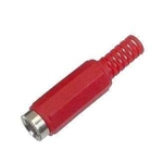 Ficha técnica e caractérísticas do produto Jack J4 Fino 2,1mm Vermelho