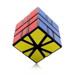 Ficha técnica e caractérísticas do produto Cubetwist Square One SQ1 Speedcube enigma Brain Teaser Preto