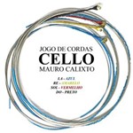 Ficha técnica e caractérísticas do produto Jogo de Cordas Mauro Calixto Violoncelo Encordoamento Cello Padrão - 4/4