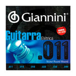 Ficha técnica e caractérísticas do produto Jogo de Cordas P/ Guitarra Giannini Média 011/049 GEEGST11