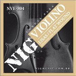 Ficha técnica e caractérísticas do produto Jogo de Cordas para Violino Nig Nve 804