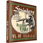 Ficha técnica e caractérísticas do produto Jogo de Cordas Strinberg para Viola 10 Cordas Vl-10