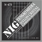 Ficha técnica e caractérísticas do produto Jogo de Cordas Violão Nylon Tensão Média Nig N475