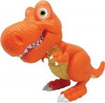 Ficha técnica e caractérísticas do produto Junior Megasaur - Dino com Luz e Som - T-rex Laranja - Fun B
