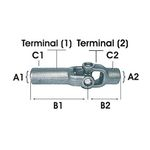 Ficha técnica e caractérísticas do produto Junta Basculante Luva Longa/curta (aplicacao Cz-204) Aço