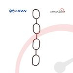 Ficha técnica e caractérísticas do produto Junta Coletor Admissao Lifan X60 1.8 Apos 2012