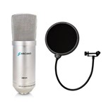 Ficha técnica e caractérísticas do produto Kit 01 Microfone Arcano Am-01 (st-01) + 01 Pop Filter Amf1
