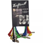 Kit 06 cabos de Pedal Custom Line Tiaflex - 0,30cm