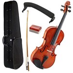 Kit 1 Violino 4/4 MARINOS Arco Breu Estojo + 1 Espaleira PHOENIX LEGT006
