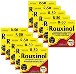 Ficha técnica e caractérísticas do produto Kit 10 Encordoamentos Violao Aco Inox Rouxinol R50 com Bolinha