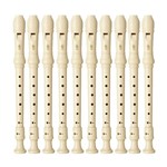 Ficha técnica e caractérísticas do produto Kit 10 Flauta Soprano Germânica Yrs23 - Yamaha