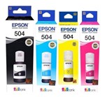 Ficha técnica e caractérísticas do produto Kit Refil Tinta com 04 Cores Epson L6161 L4150 L4160 T507