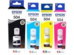 Ficha técnica e caractérísticas do produto Kit Tinta Original Epson L4150 T504
