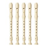 Ficha técnica e caractérísticas do produto Kit 5 Flauta Soprano Germânica YRS23 - Yamaha