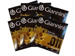 Ficha técnica e caractérísticas do produto Kit 6 Encordoamento Giannini Violão Bronze 85/15 011 GEEFLK