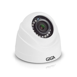 Ficha técnica e caractérísticas do produto Câmera Dome Giga 720p 1/4 2.6mm 20m GS0019