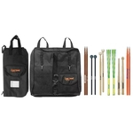Ficha técnica e caractérísticas do produto Kit Bag 002 Premium + Set De Baquetas 6 Pares Liverpool
