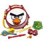 Ficha técnica e caractérísticas do produto Kit Bandinha Animada Angry Birds - 2 a 4 a - Vermelho