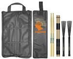 Ficha técnica e caractérísticas do produto Kit Baqueta 7A Vassourinha + Acoustic Roods + Bag Liverpool