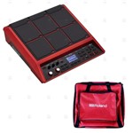 Ficha técnica e caractérísticas do produto Kit Bateria Eletronica Edição Especial Roland SPD-SX SE + Bag Luxo Vermelha