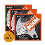 Ficha técnica e caractérísticas do produto KIT C/ 3 Jogos de Encordoamentos Guitarra Baiana NIG N300 .009/.047 - EC0098K3 - Nig Strings